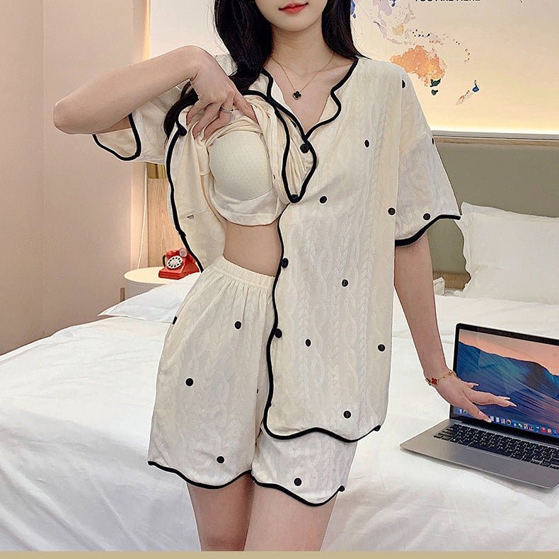 Chic & Cozy Pajamas with Built - In Bra Magic! - Zero Bra