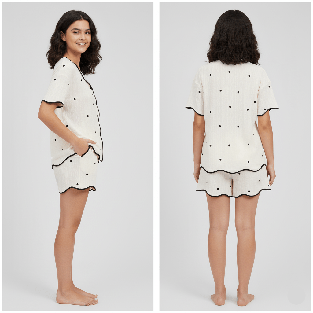 Chic & Cozy Pajamas with Padded Magic! - Zero Bra