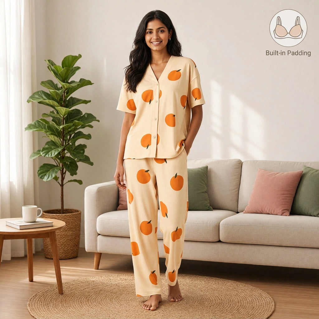 Citrus Bliss Padded PJ Set