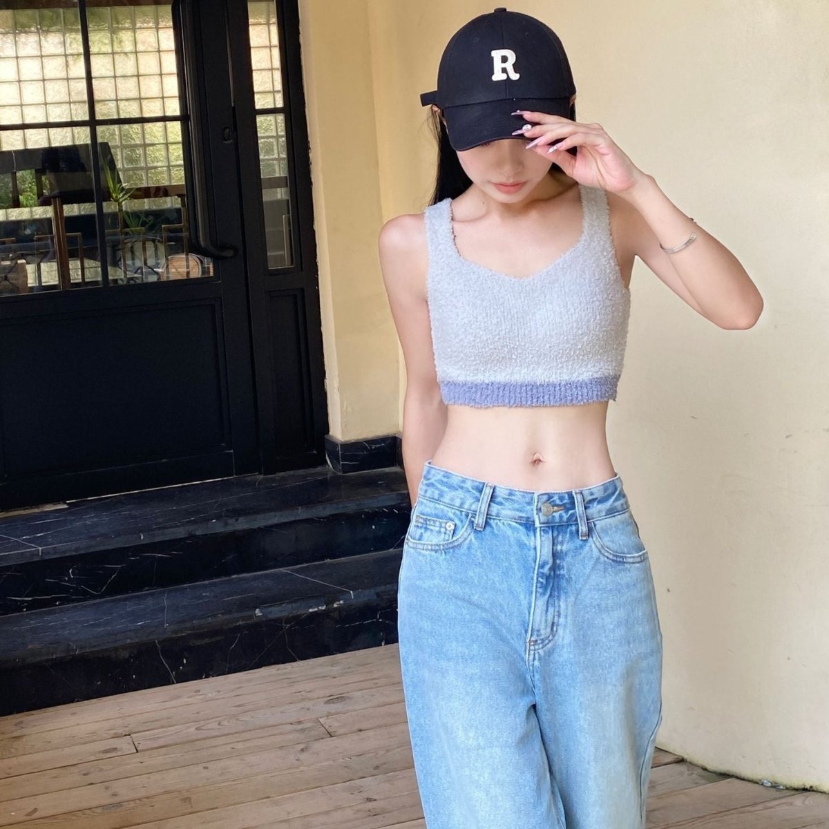 Cozy Knit Bra Top with Built - in Bra – Soft & Supportive - Zero Bra