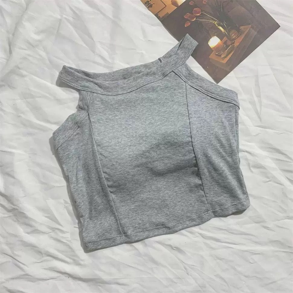 Cutout Built - In Bra Halter Tops – Bold & Beautiful - Zero Bra
