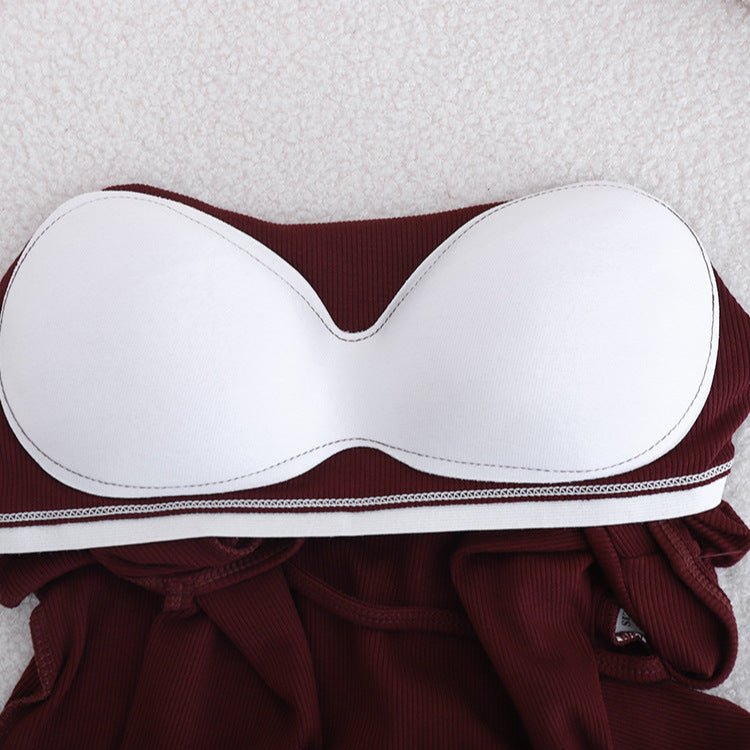 Elegant Backless Built - In Bra Top – Bold & Sultry - Zero Bra