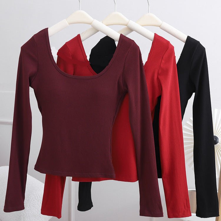 Elegant Backless Built - In Bra Top – Bold & Sultry - Zero Bra