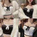 Bow-Tie Built-In Bra Bustier