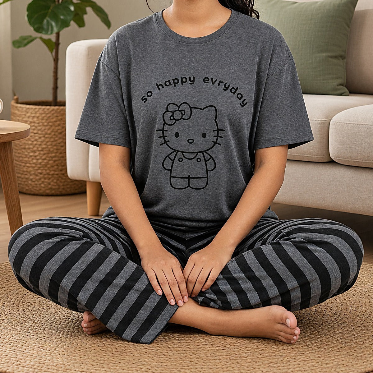 Everyday Kitty Padded Night Suit