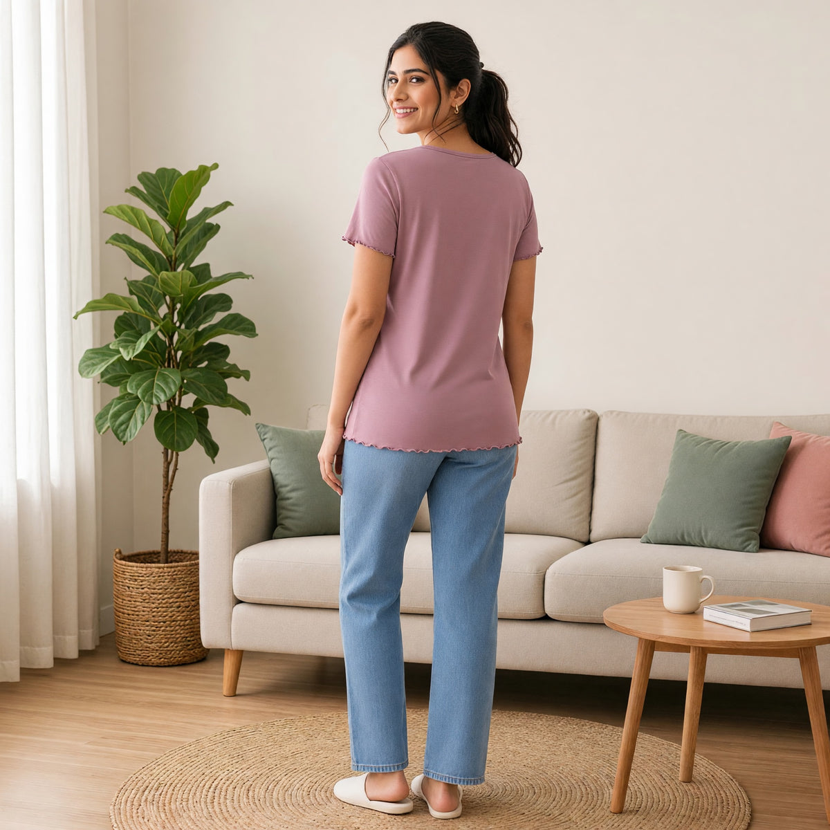 FeatherSoft Padded Lounge Tee