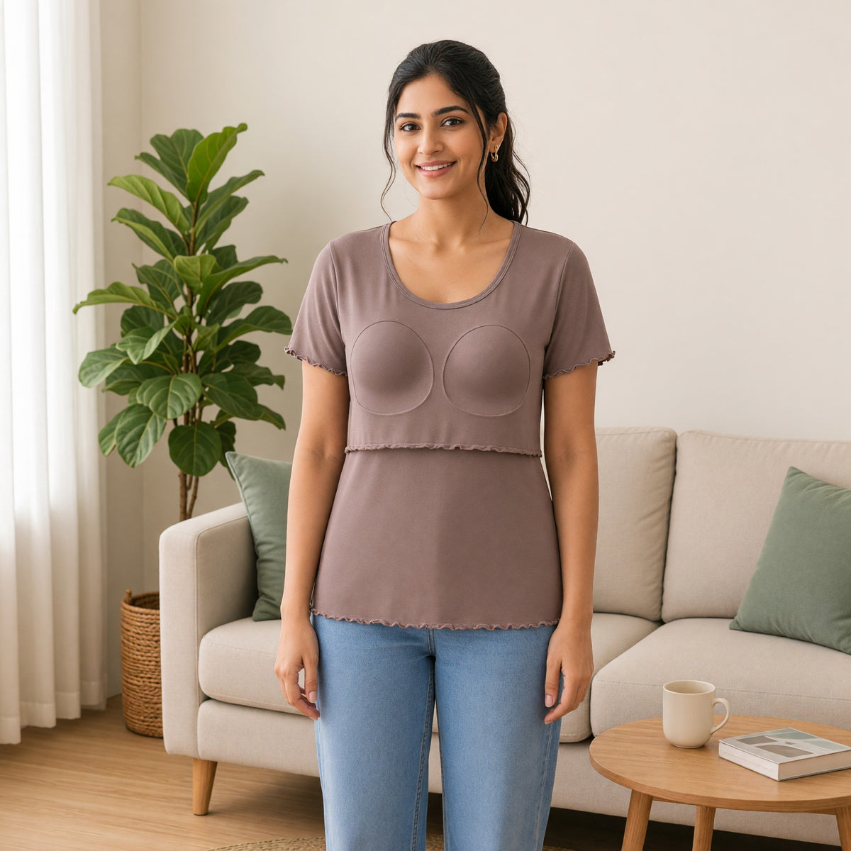 FeatherSoft Padded Lounge Tee