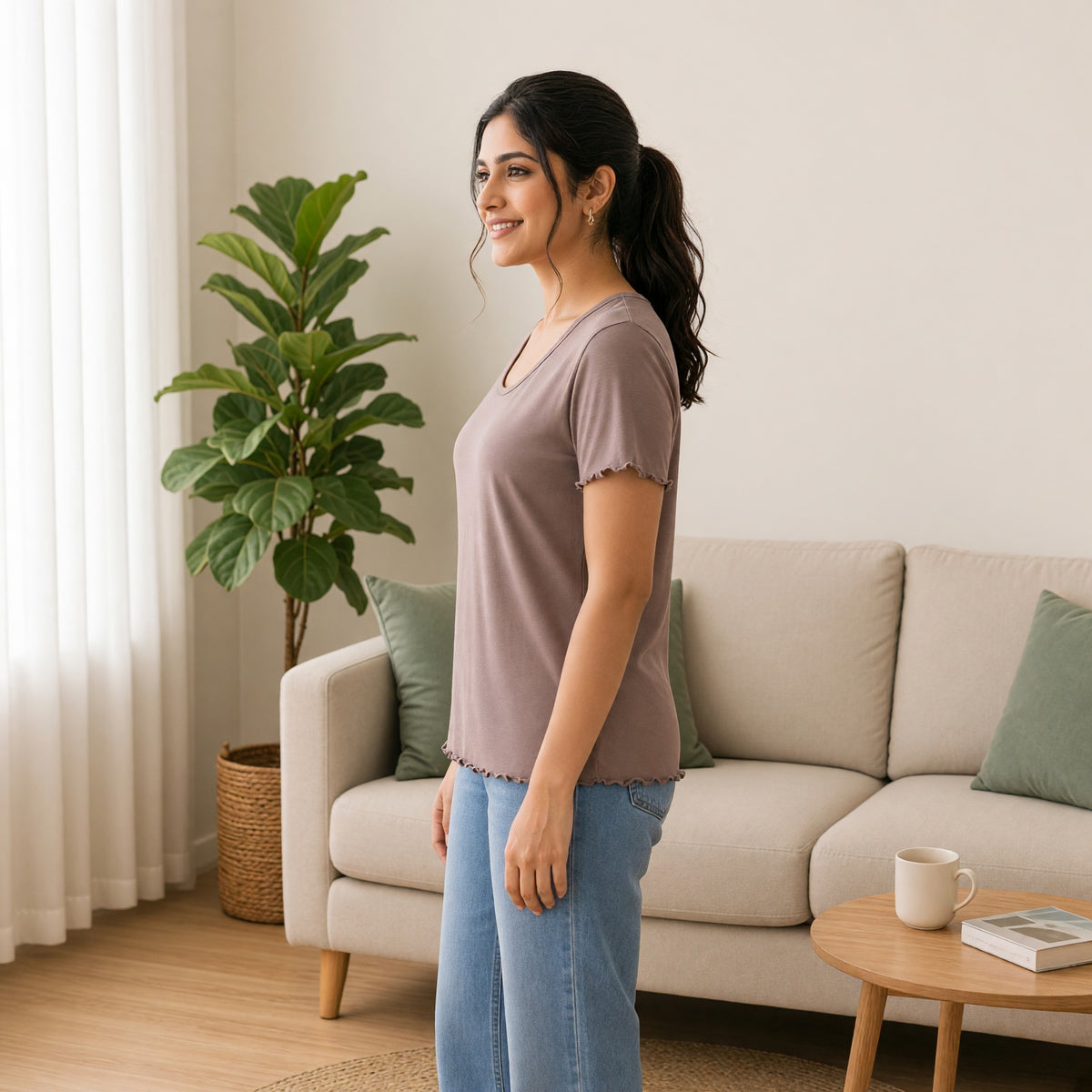 FeatherSoft Padded Lounge Tee