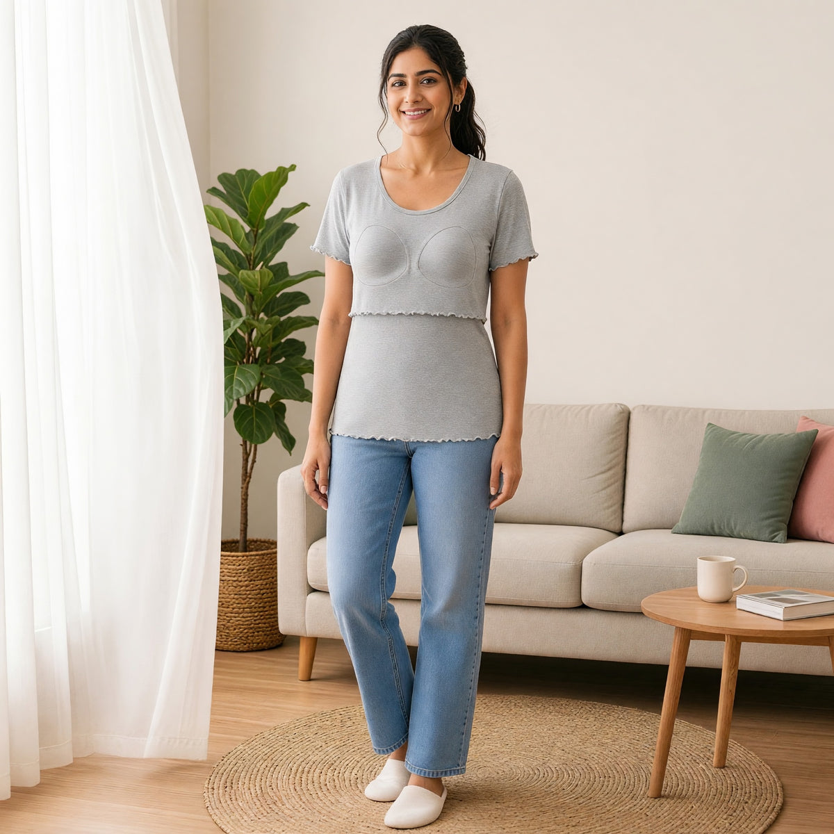 FeatherSoft Padded Lounge Tee