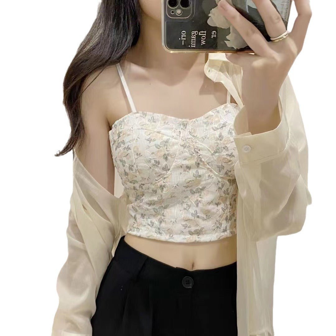 Floral Lace Bustier – Vintage & Romantic - Zero Bra