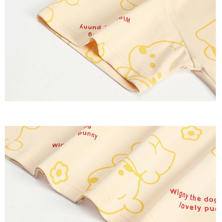 Honey Hug Oversized PJ Set – Summer Edition - Zero Bra