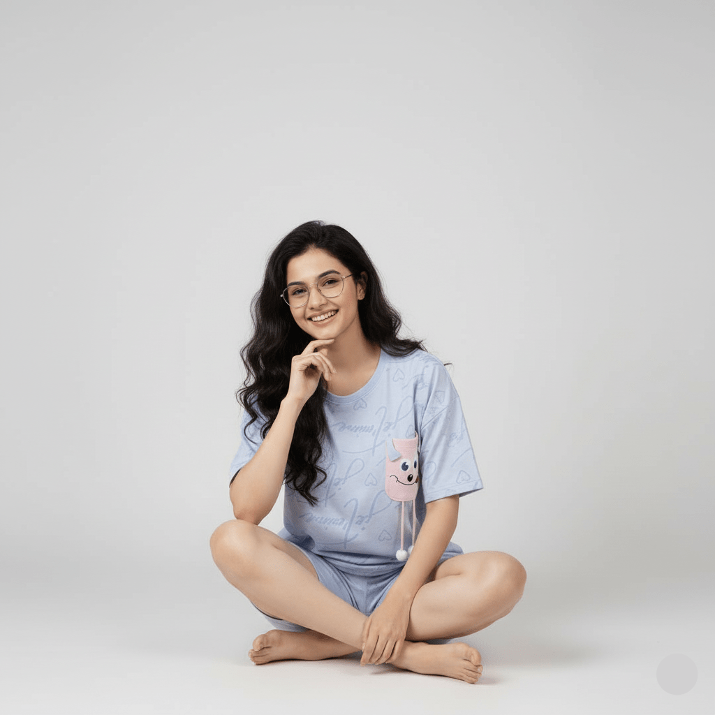 Je T’aime Monster PJ Set – With Padded Charm - Zero Bra