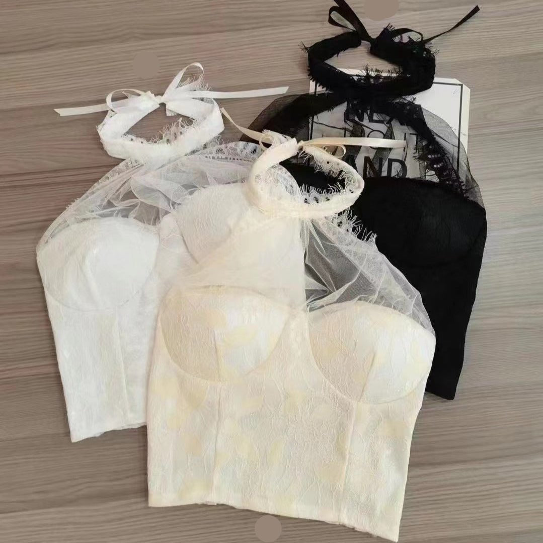 Luxe Lace Built - In Bra Corset Top - Zero Bra