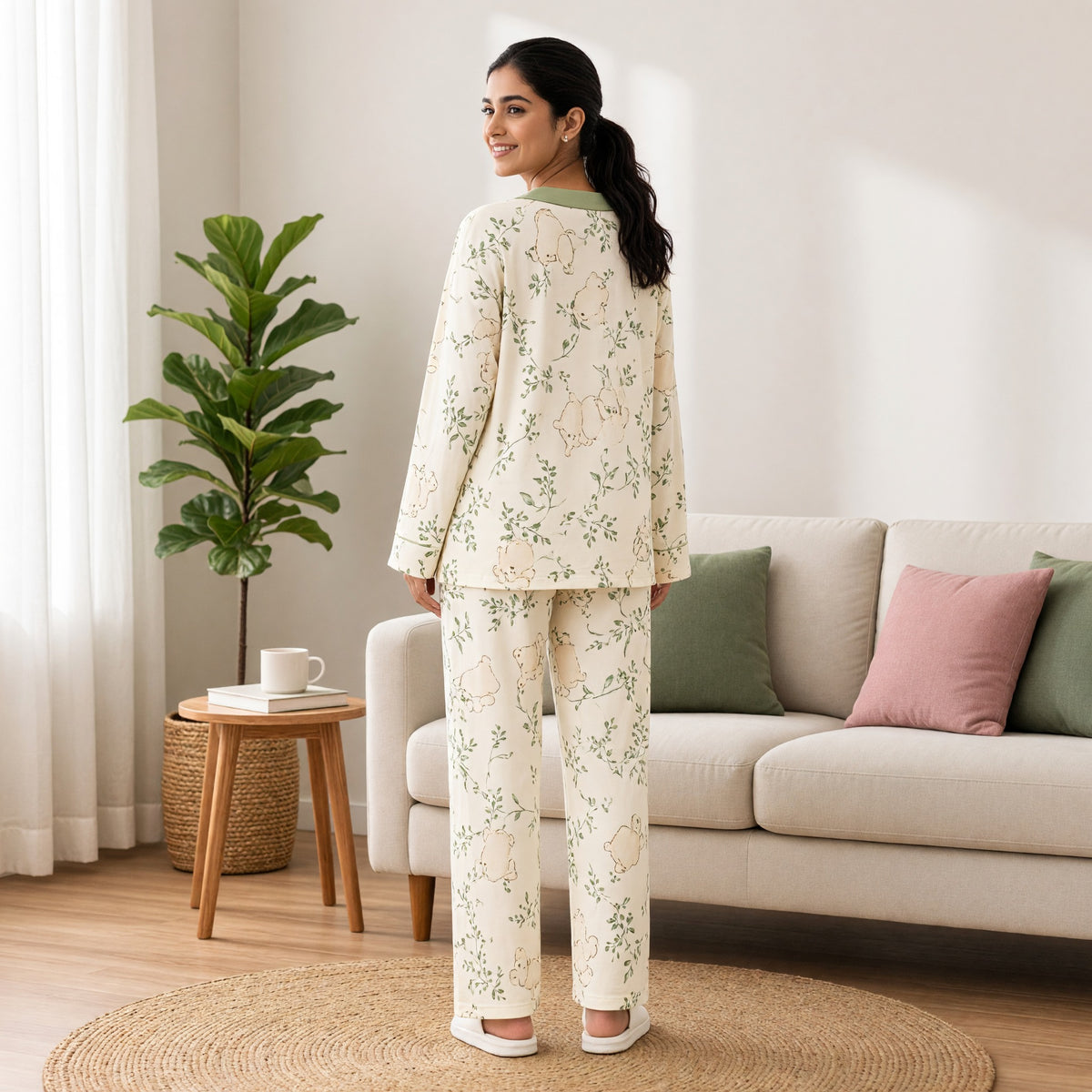 Meadow Bear Padded Feeding Night Suit