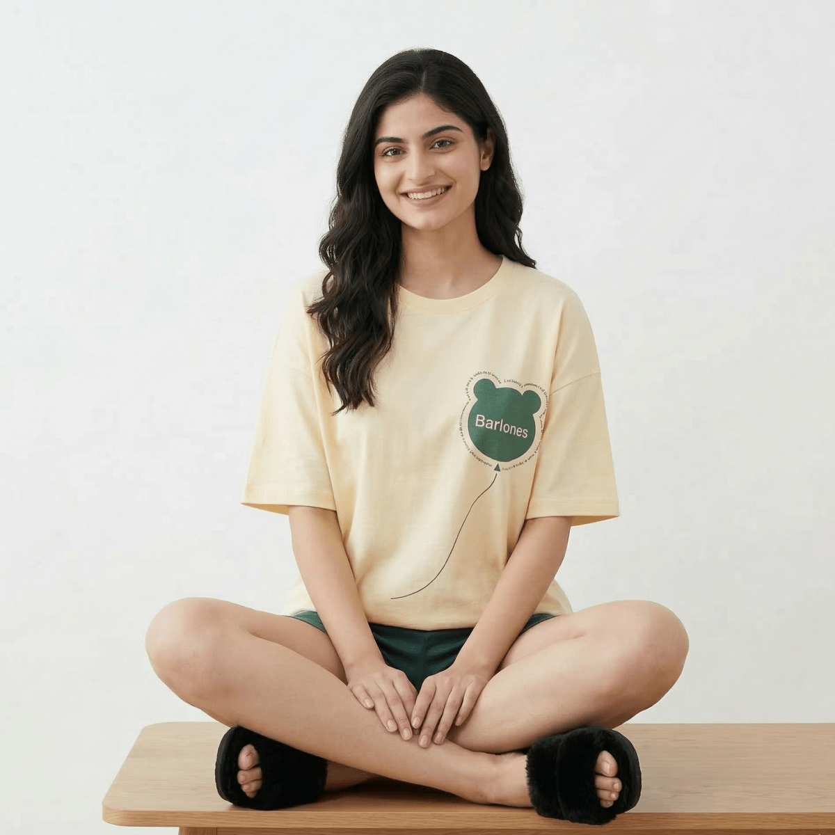 Mint Chill Lounge PJ Set – With Padded Bliss (3 - Piece Set) 🌿 - Zero Bra