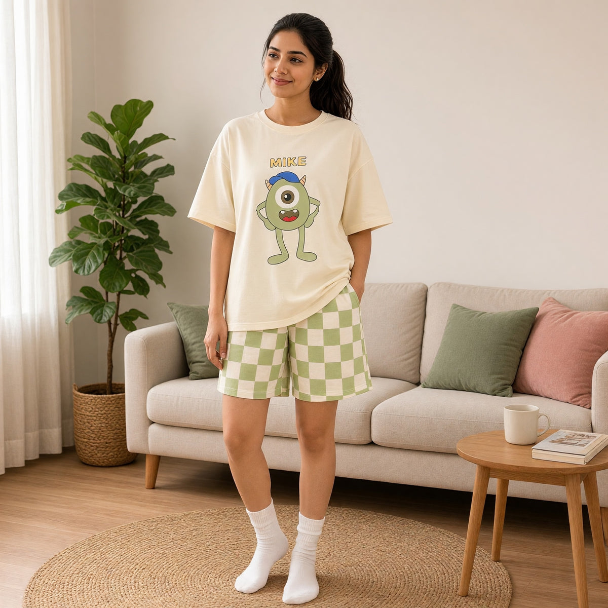 Monster Dreams Cartoon Night Suit