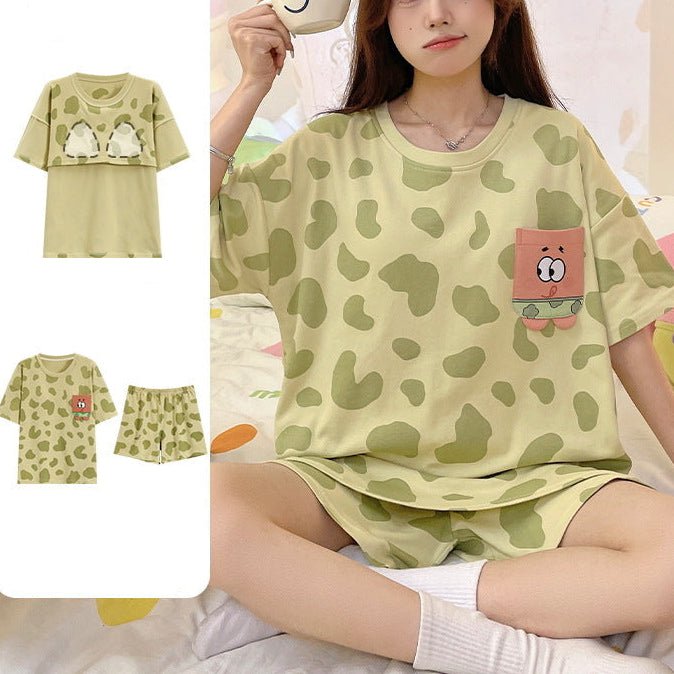 Patrick Pocket PJ Set – With Padded Cozy Fun - Zero Bra
