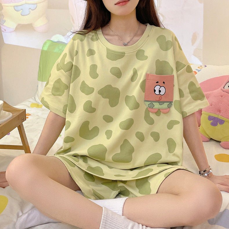 Patrick Pocket PJ Set – With Padded Cozy Fun - Zero Bra