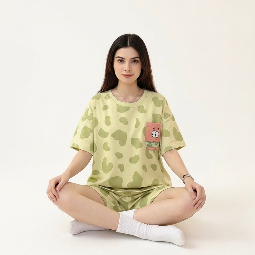 Patrick Pocket PJ Set – With Padded Cozy Fun - Zero Bra