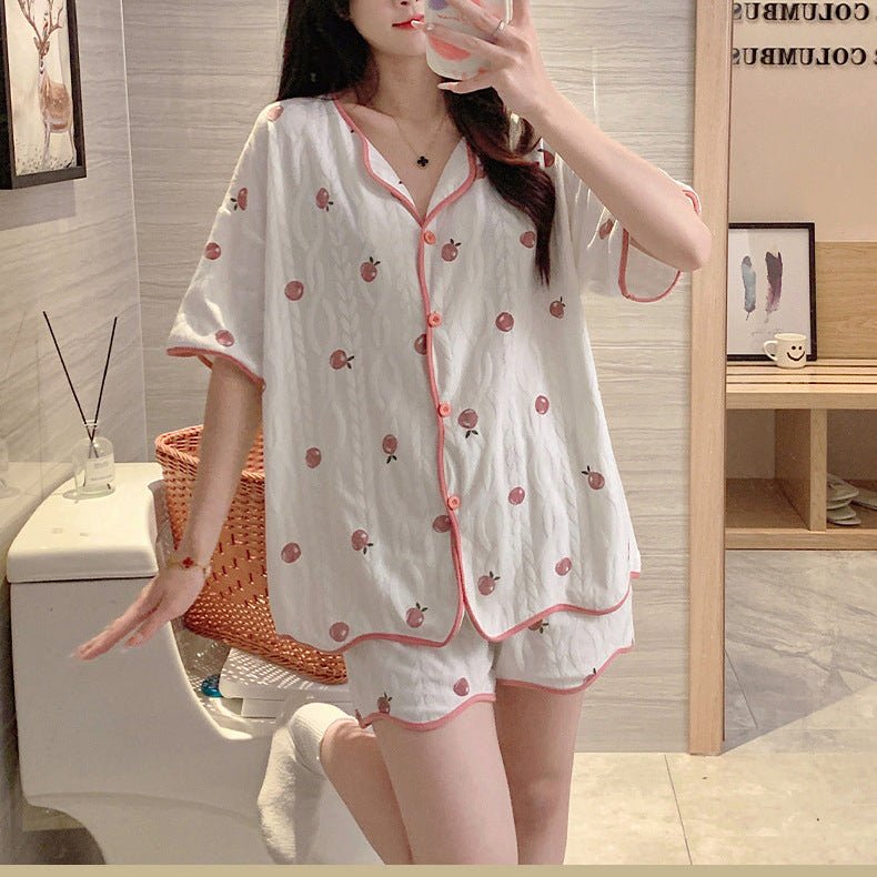 Peachy Comfy Pajama Set – Built - In Bra Included! - Zero Bra