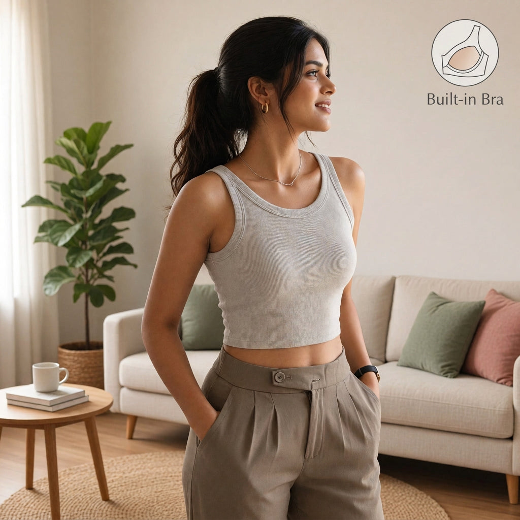 PowerForm Built-in Bra Gym Tank