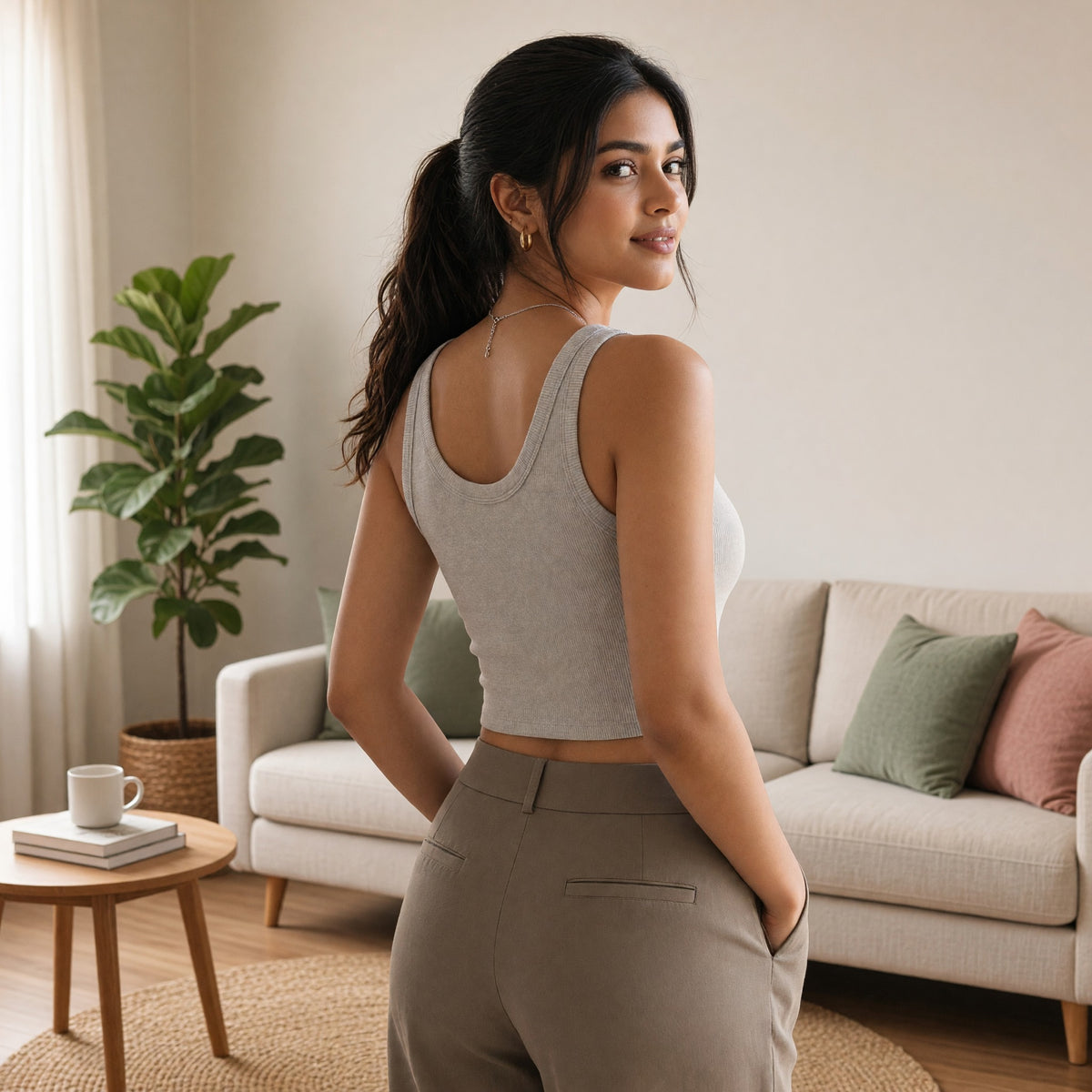 PowerForm Built-in Bra Gym Tank