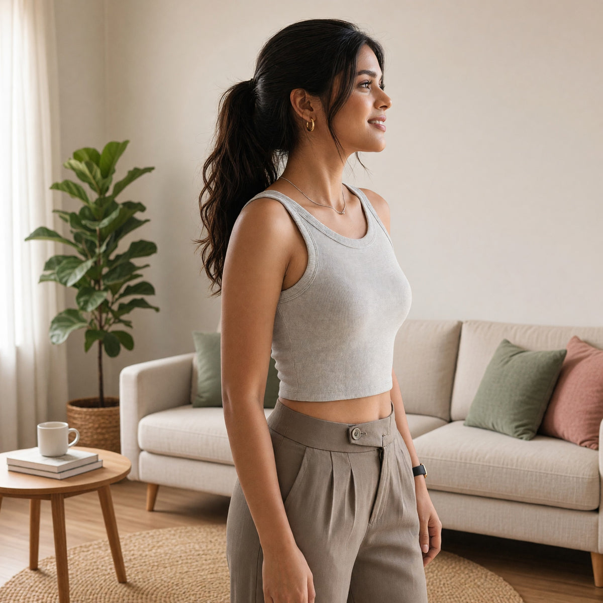PowerForm Built-in Bra Gym Tank