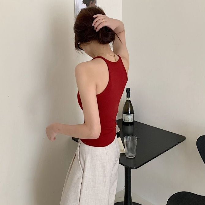 Ribbed Built - In Bra Tank Tops – Everyday Essential - Zero Bra