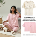 Blush Meow Padded Lounge Set