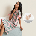 Cherry Stripe Padded Nightgown