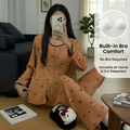 Teddy Cocoa Padded Lounge Set