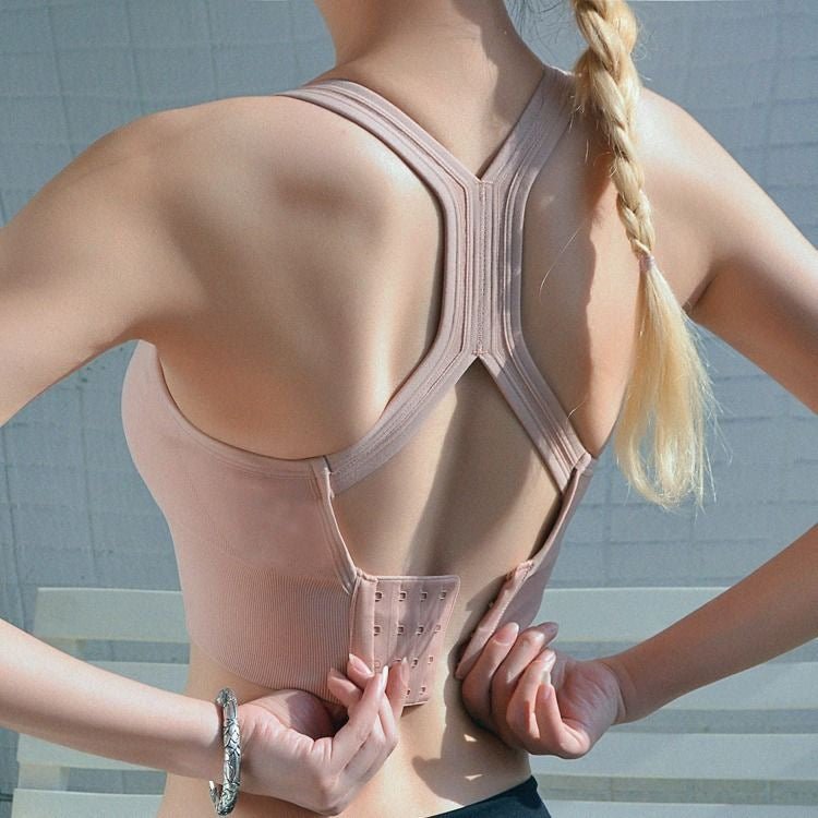 Seamless Racerback Built - In Bra Tank - Zero Bra