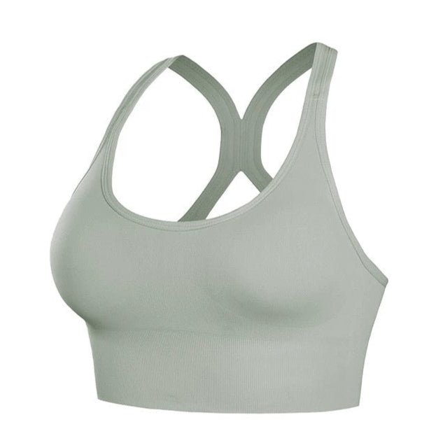 Seamless Racerback Built - In Bra Tank - Zero Bra
