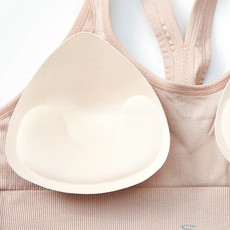 Seamless Racerback Built - In Bra Tank - Zero Bra