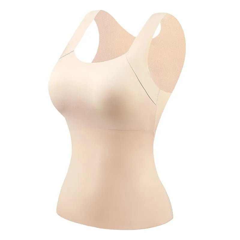 Seamless Sculpt Built - In Bra Tank – Effortless Chic & Comfort - Zero Bra