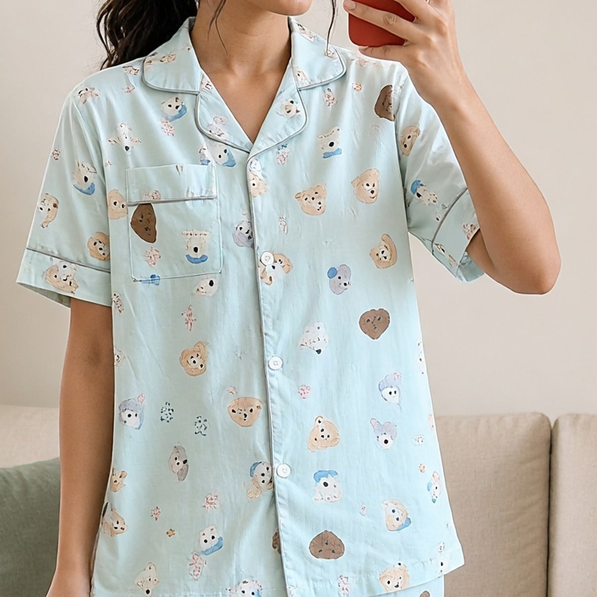 Sky Puppy 3-Piece Padded Night Suit