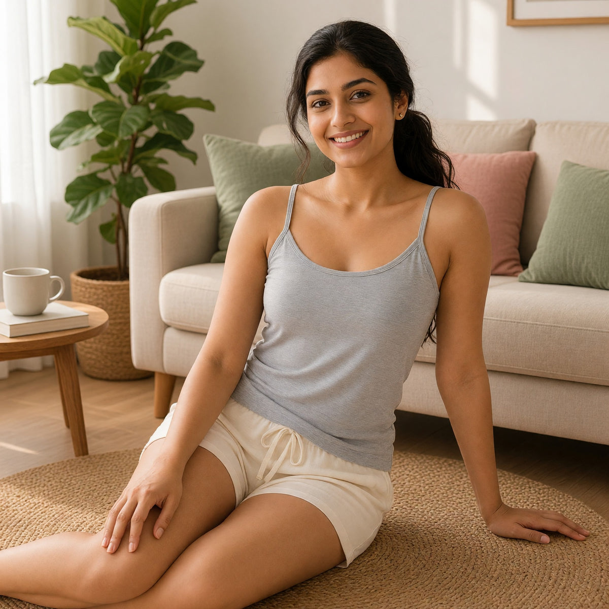 SoftLayer Built-in Bra Camisole