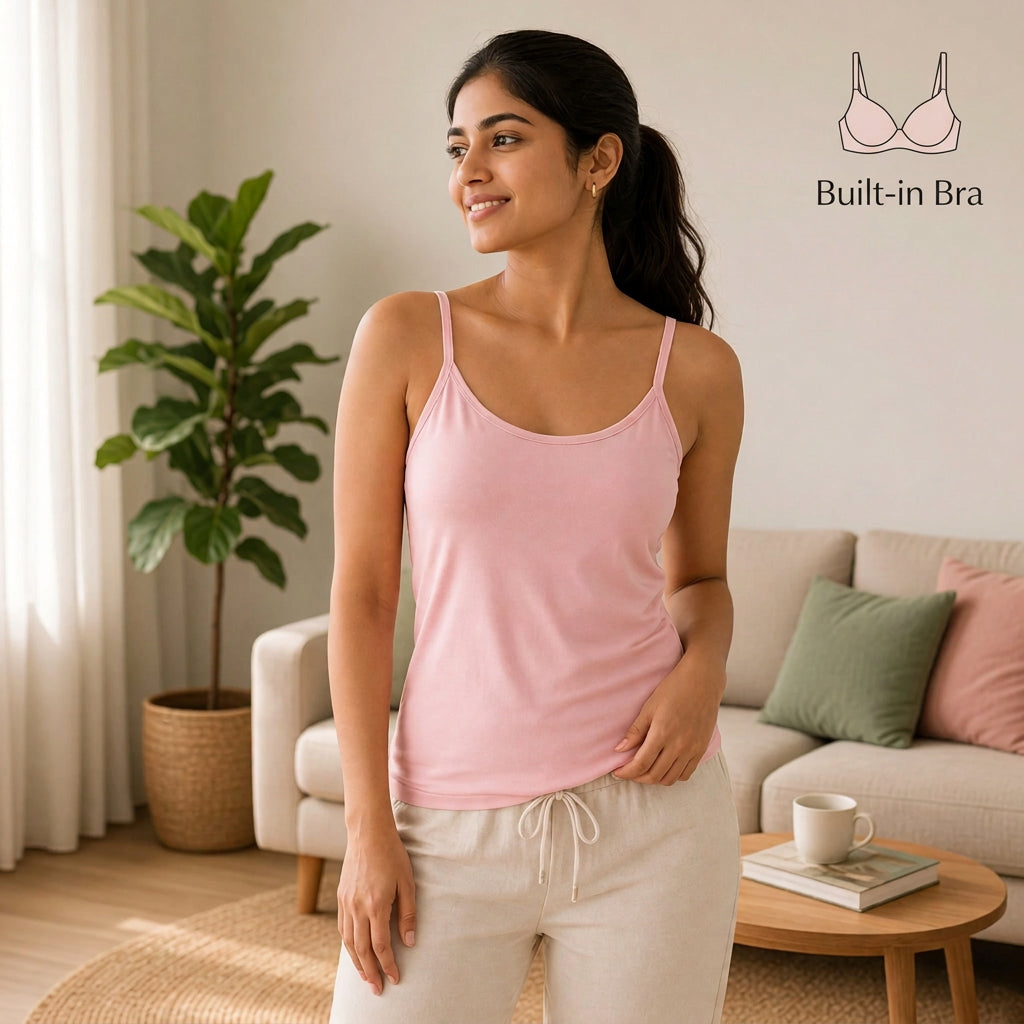 SoftLayer Built-in Bra Camisole