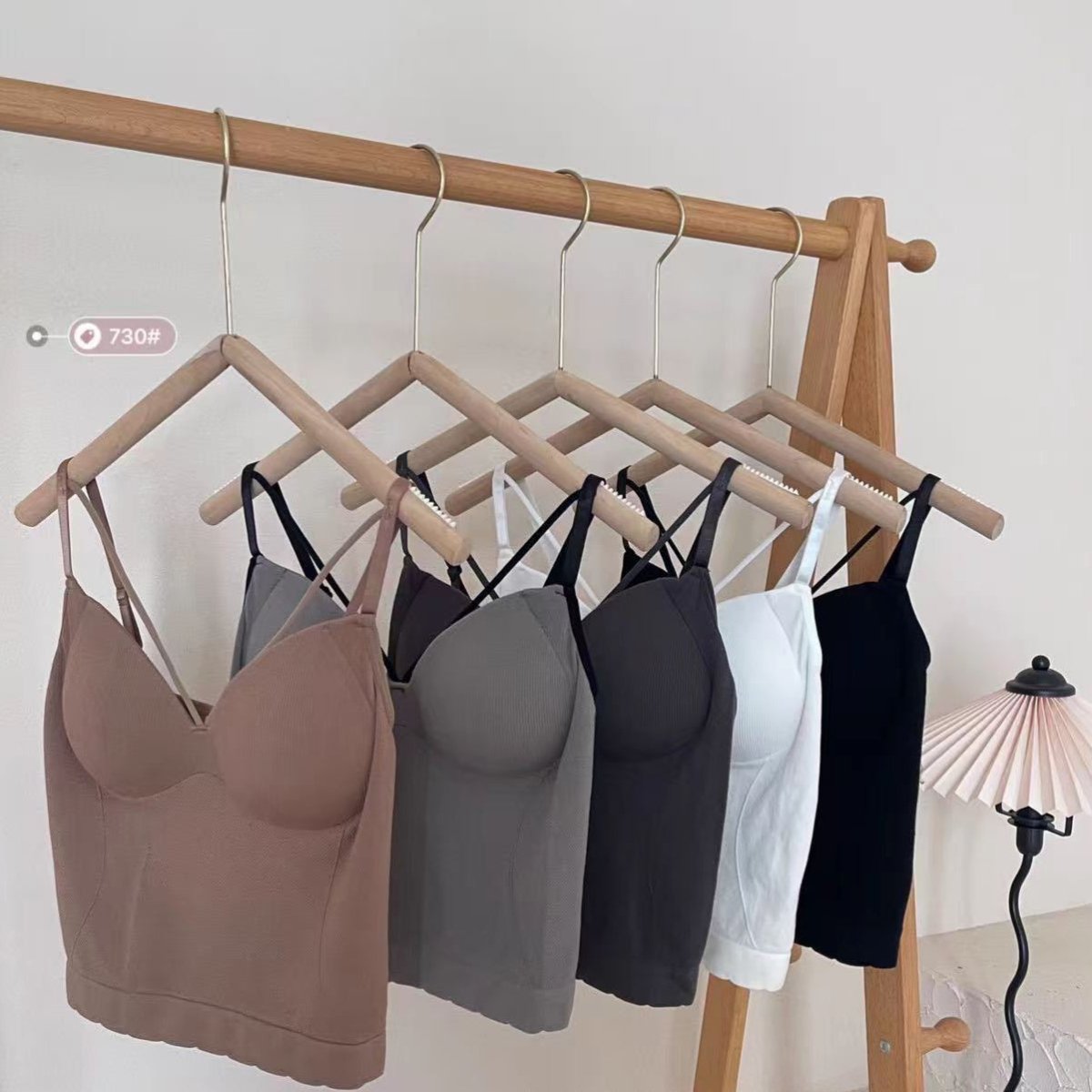 Strappy Back Built - In Bra Cami Tops – Your Everyday Glow - Up! - Zero Bra