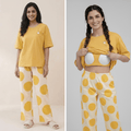 Sunny Longan Padded PJ Set